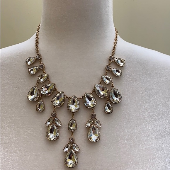 NWOT Aldo large crystal rhinestone choker necklace - Picture 8 of 8